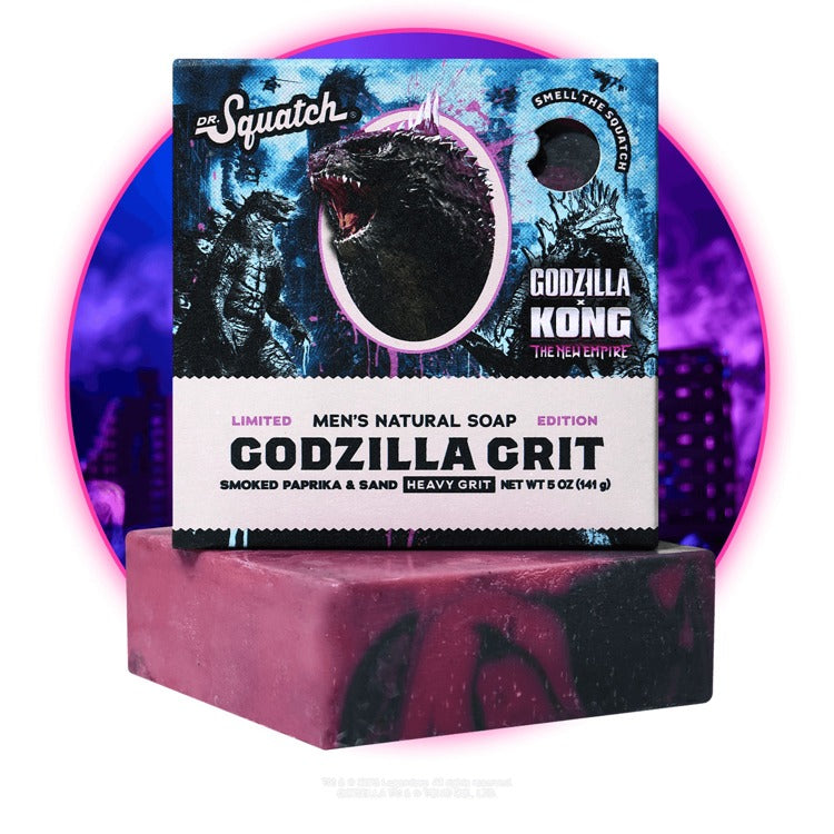 Dr. Squatch Godzilla Grit Bar Soap