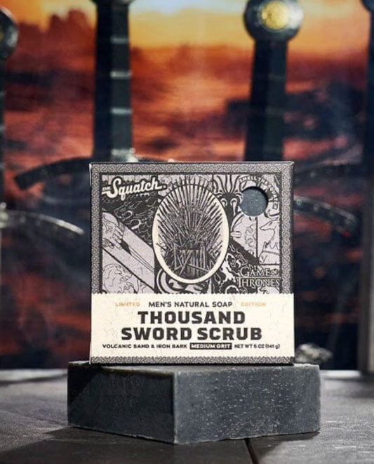 Dr. Squatch Thousand Sword Scrub Bar Soap