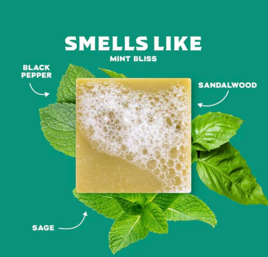 Dr. Squatch Spearmint Basil Bar Soap