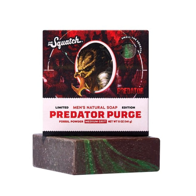 Dr. Squatch Alien vs Predator Predator Purge Bar Soap