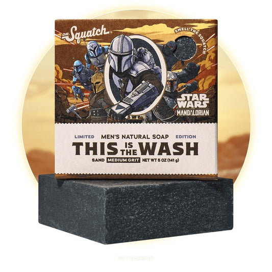 Dr. Squatch Star Wars Mandalorian This Is The Wash Bar Soap