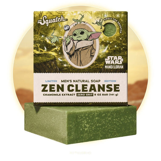 Dr. Squatch Star Wars The Mandalorian Zen Cleanse Bar Soap
