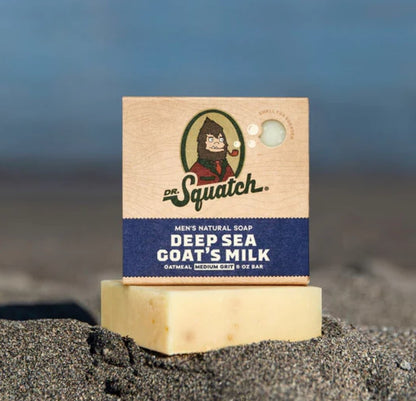 Dr. Squatch Deep Sea Goat's Milk Bar Soap
