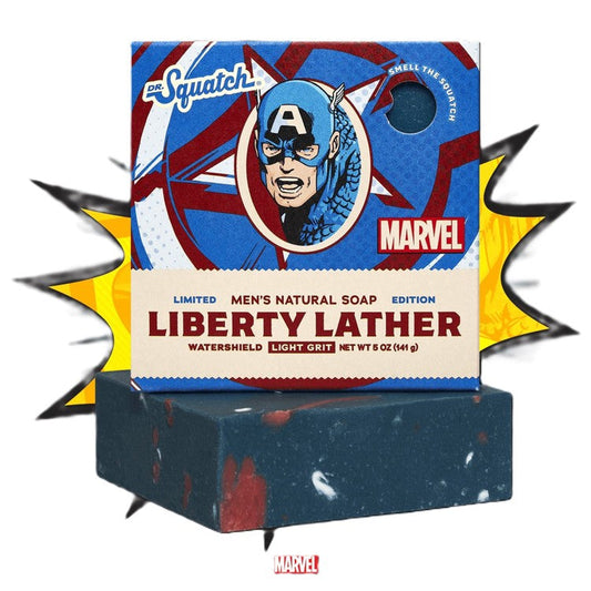 Dr. Squatch Marvel Liberty Lather Bar Soap