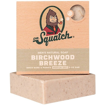 Dr. Squatch Birchwood Breeze Bar Soap