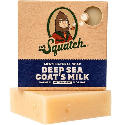 Dr. Squatch Deep Sea Goat's Milk Bar Soap